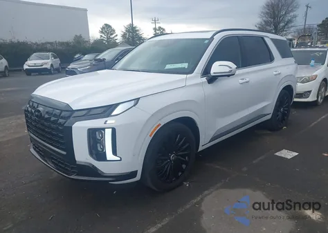 2025 Hyundai Palisade Calligraphy Night Edition из США, поврежденный, VIN KM8R7DGE5SU822439